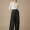 Pantalon À Pince 7932 - Gris Gabardine