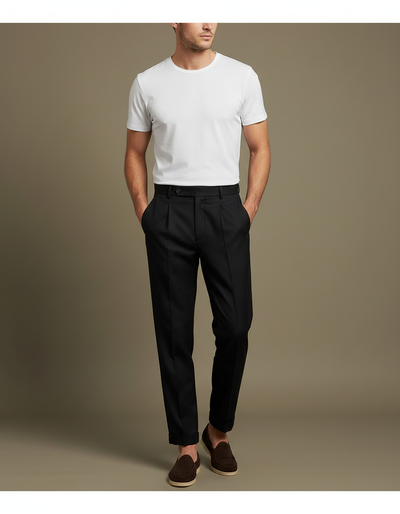 Pantalon À Pince Bureau