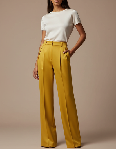 Pantalon À Pince Femme Habillé