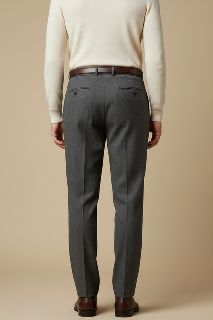 Pantalon À Pince 2abe - Gris Laine - vue 2