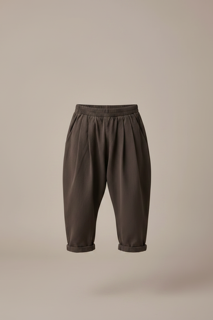 Pantalon À Pince 47b8 - Kaki Molleton - vue 3