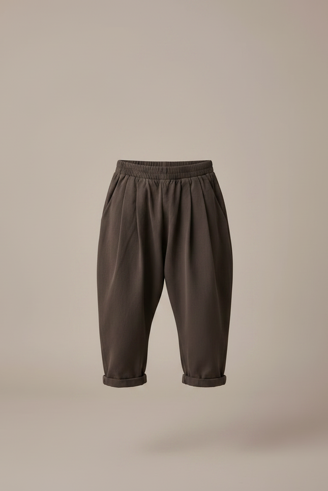 Pantalon À Pince 47b8 - Kaki Molleton - vue 3