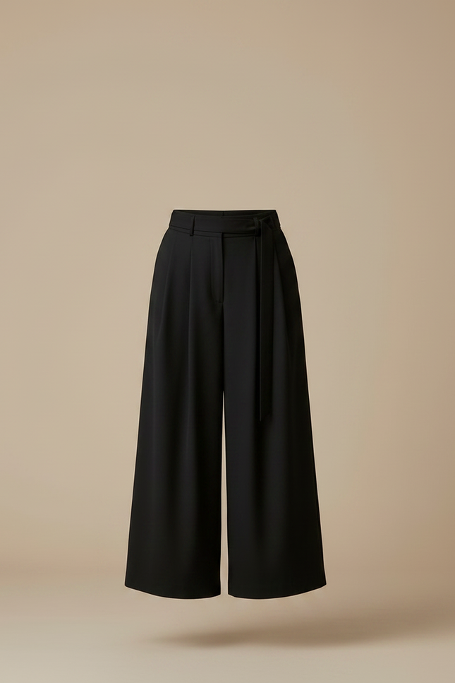 Pantalon À Pince 80db - Noir Polyester - vue 3