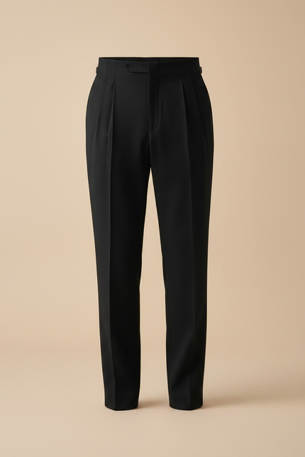 Pantalon À Pince Bb7c - Noir Gabardine - vue 3