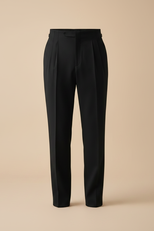 Pantalon À Pince Bb7c - Noir Gabardine - vue 3