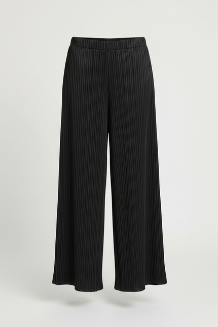 Pantalon À Pince C17d - Noir Polyester - vue 3