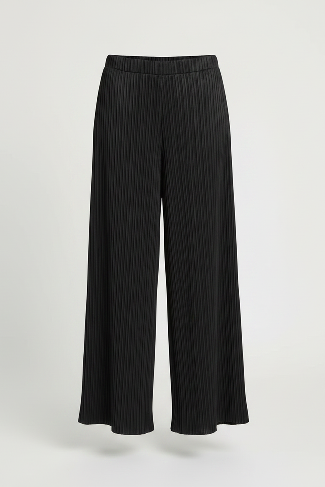 Pantalon À Pince C17d - Noir Polyester - vue 3